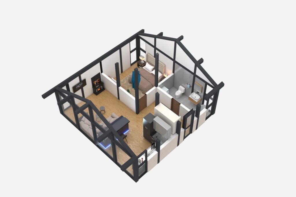 Diseño de interiores de casas pequeñas Diseño de habitaciones modernas